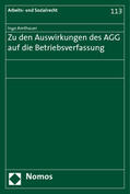 Amthauer |  Amthauer, I: Zu den Auswirkungen des AGG | Buch |  Sack Fachmedien