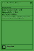 Hoffmann |  Hoffmann, B: neuseeländ./dt. System von Schutzgebieten | Buch |  Sack Fachmedien