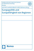 Lambertz / Große Hüttmann |  Europapolitik und Europafähigkeit von Regionen | Buch |  Sack Fachmedien