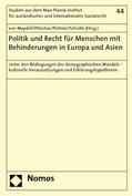 Maydell / Pitschas / Pörtner |  Politik und Recht für Menschen mit Behinderungen in Europa | Buch |  Sack Fachmedien