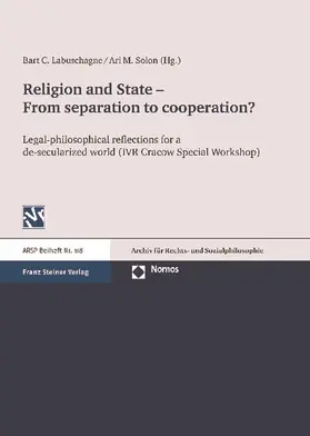 Labuschagne / Solon |  Religion and State - From separation to cooperation? | Buch |  Sack Fachmedien