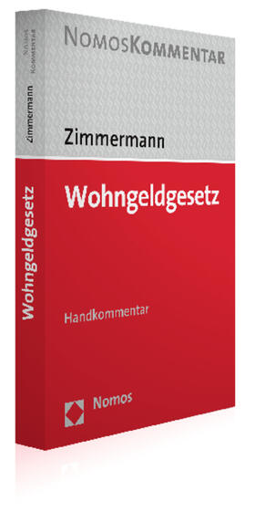 Zimmermann |  Wohngeldgesetz | Buch |  Sack Fachmedien