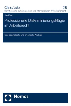 Kern | Professionelle Diskriminierungskläger im Arbeitsrecht | Buch | 978-3-8329-4858-0 | www.sack.de