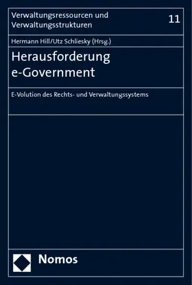 Hill / Schliesky |  Herausforderung e-Government | Buch |  Sack Fachmedien