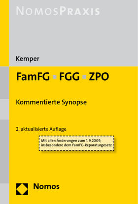 Kemper |  FamFG - FGG - ZPO | Buch |  Sack Fachmedien