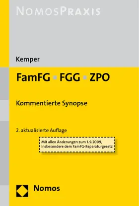 Kemper |  FamFG - FGG - ZPO | Buch |  Sack Fachmedien