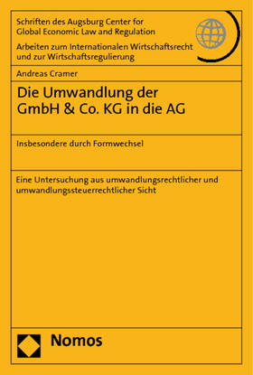 Cramer | Die Umwandlung der GmbH & Co. KG in die AG | Buch | 978-3-8329-5156-6 | sack.de