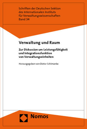 Schimanke | Verwaltung und Raum | Buch | 978-3-8329-5224-2 | sack.de
