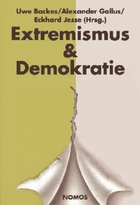 Backes / Gallus / Jesse |  Jahrbuch Extremismus & Demokratie (E & D) | Buch |  Sack Fachmedien