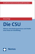 Weigl |  Weigl, M: CSU | Buch |  Sack Fachmedien