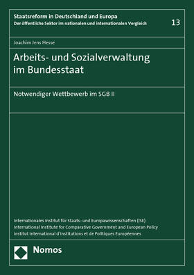 Hesse | Arbeits- und Sozialverwaltung im Bundesstaat | Buch | 978-3-8329-5308-9 | sack.de