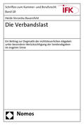 Bauersfeld |  Die Verbandslast | Buch |  Sack Fachmedien