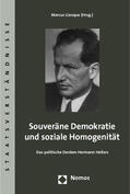 Llanque |  Souveräne Demokratie und soziale Homogenität | Buch |  Sack Fachmedien