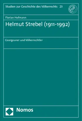 Hofmann |  Helmut Strebel (1911-1992) | Buch |  Sack Fachmedien
