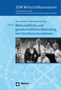 Schröder / Westerheide |  Wirtschaftliche und gesell. Bedeutung/Familienunternehmen | Buch |  Sack Fachmedien