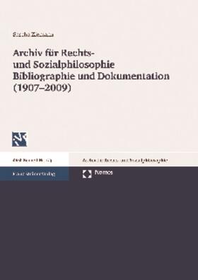 Ziemann | Archiv für Rechts- und Sozialphilosophie -  Bibliographie und Dokumentation (1907-2009) | Buch | 978-3-8329-5712-4 | sack.de