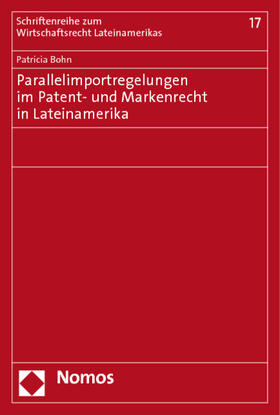 Bohn | Bohn, P: Parallelimportregelungen im Patent- und Markenrecht | Buch | 978-3-8329-5762-9 | sack.de