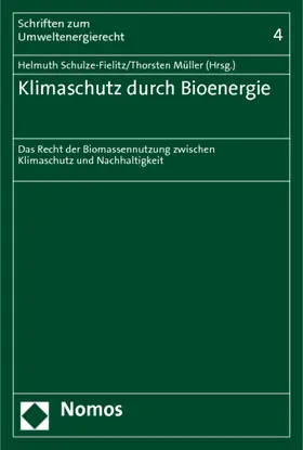 Schulze-Fielitz / Müller |  Klimaschutz durch Bioenergie | Buch |  Sack Fachmedien