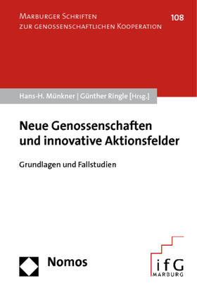 Münkner / Ringle |  Neue Genossenschaften und innovative Aktionsfelder | Buch |  Sack Fachmedien