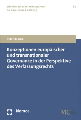 Badura | Konzeptionen europäischer und transnationaler Governance in der Perspektive des Verfassungsrechts | Buch | 978-3-8329-5802-2 | sack.de