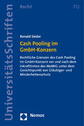 Sieder |  Sieder, R: Cash Pooling im GmbH-Konzern | Buch |  Sack Fachmedien