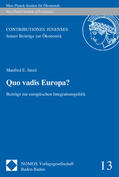 Streit |  Quo vadis Europa? | Buch |  Sack Fachmedien