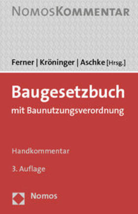 Ferner / Kröninger / Aschke | Baugesetzbuch | Buch | 978-3-8329-6006-3 | sack.de