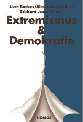 Backes / Gallus / Jesse | Jahrbuch Extremismus & Demokratie (E & D) | Buch | 978-3-8329-6050-6 | sack.de