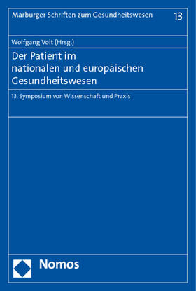 Voit | Patient im nationalen und europäischen Gesundheitswesen | Buch | sack.de