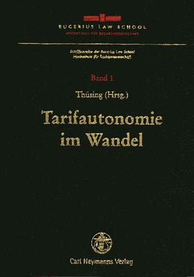 Thüsing | Tarifautonomie im Wandel | Buch | 978-3-8329-6071-1 | sack.de