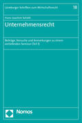 Schött |  Schött, H: Unternehmensrecht | Buch |  Sack Fachmedien