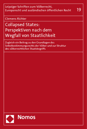 Richter |  Richter, C: Collapsed States: Perspektiven nach dem Wegfall | Buch |  Sack Fachmedien