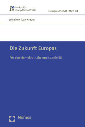 Leinen / Kreutz |  Leinen, J: Zukunft Europas | Buch |  Sack Fachmedien