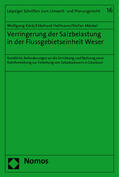 Köck / Hofmann / Möckel |  Köck, W: Verringerung der Salzbelastung/Weser | Buch |  Sack Fachmedien