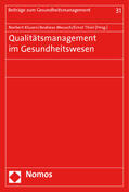 Klusen / Meusch / Thiel |  Qualitätsmanagement im Gesundheitswesen | Buch |  Sack Fachmedien
