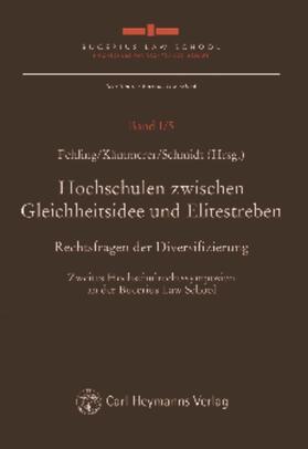 Fehling / Kämmerer / Schmidt | Hochschulen zwischen Gleichheitsidee und Elitestreben | Buch | 978-3-8329-6304-0 | sack.de