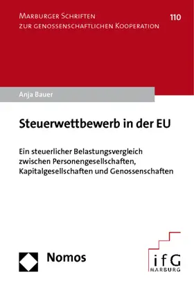 Bauer |  Steuerwettbewerb in der EU | Buch |  Sack Fachmedien