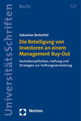 Berkefeld |  Die Beteiligung von Investoren an einem Management Buy-Out | Buch |  Sack Fachmedien