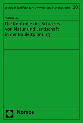 Lau |  Lau, M: Kontrolle des Schutzes von Natur und Landschaft | Buch |  Sack Fachmedien