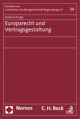 Knapp |  Europarecht und Vertragsgestaltung | Buch |  Sack Fachmedien