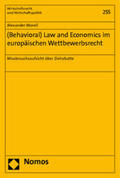 Morell |  Morell, A: (Behavioral) Law and Economics im europäischen We | Buch |  Sack Fachmedien
