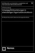 Schauenburg |  Schauenburg, U: Schweigepflichtverletzungen | Buch |  Sack Fachmedien