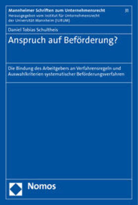 Schultheis | Schultheis, D: Anspruch auf Beförderung? | Buch | 978-3-8329-6499-3 | sack.de