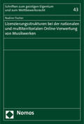 Fischer |  Fischer: Lizenzierungsstrukturen/Online-Verwertung/Musik | Buch |  Sack Fachmedien