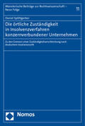 Splittgerber |  Splittgerber, D: Örtliche Zuständigkeit/Insolvenzverfahren | Buch |  Sack Fachmedien