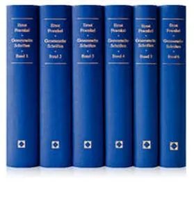 Brünneck / Buchstein / Göhler |  Ernst Fraenkel - Gesammelte Schriften | Buch |  Sack Fachmedien