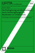 Mayser |  Mayser, A: Privilegierung von Musikverlegern durch Sonderreg | Buch |  Sack Fachmedien