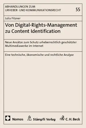Fitzner |  Von Digital-Rights-Management zu Content Identification | Buch |  Sack Fachmedien