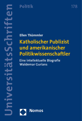 Thümmler | Katholischer Publizist und amerikanischer Politikwissenschaftler | Buch | 978-3-8329-6668-3 | sack.de