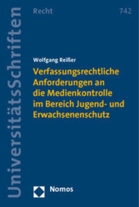 Reißer | Reißer, W: Verfassungsrechtliche Anforderungen an die Medien | Buch | 978-3-8329-6773-4 | sack.de